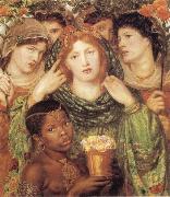 Dante Gabriel Rossetti The Bride Sweden oil painting artist